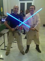 Maestro Jedi y "joven" padawan